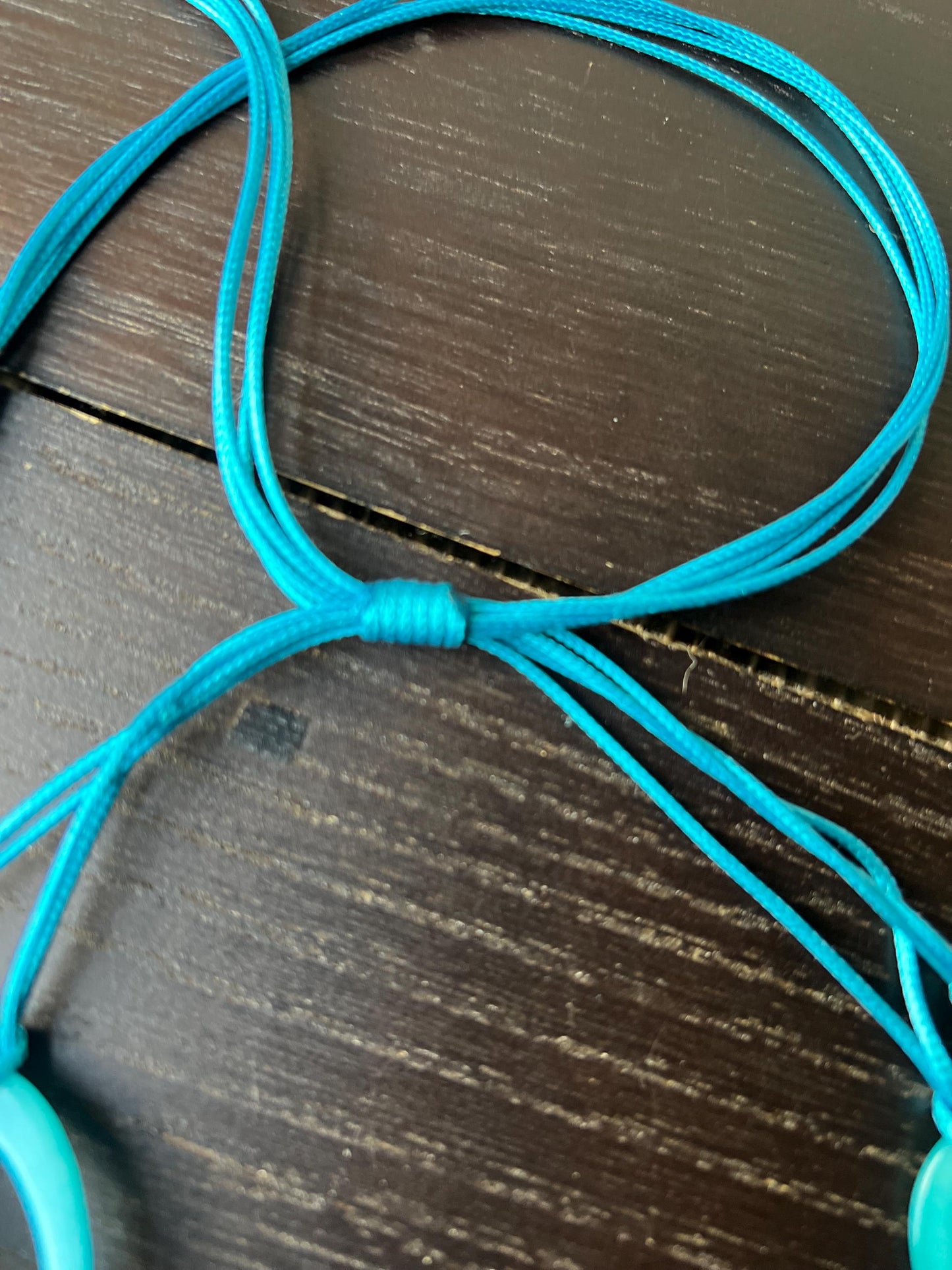 Turquoise statement necklace Tagua jewelry Adjustable cord Big bold necklaces Summer fashion Wearable Art Handmade beaded necklace