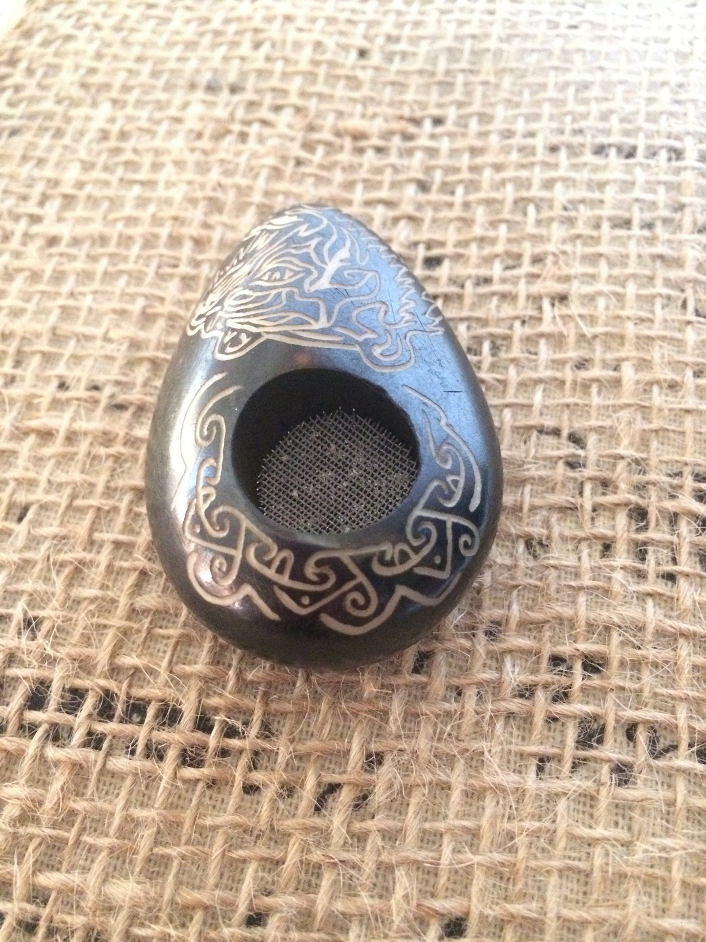 Animal pipe Tiger handcarved pipe Mapacho pipe Tribal smoking bowl Tagua pipe Ceremonial shaman tools Gift ideas under 20 for men husband