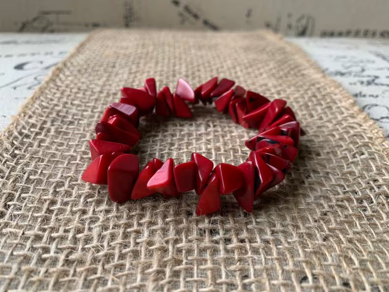 Ecuador & Colombia World Cup Inspired Tagua Bracelet Set