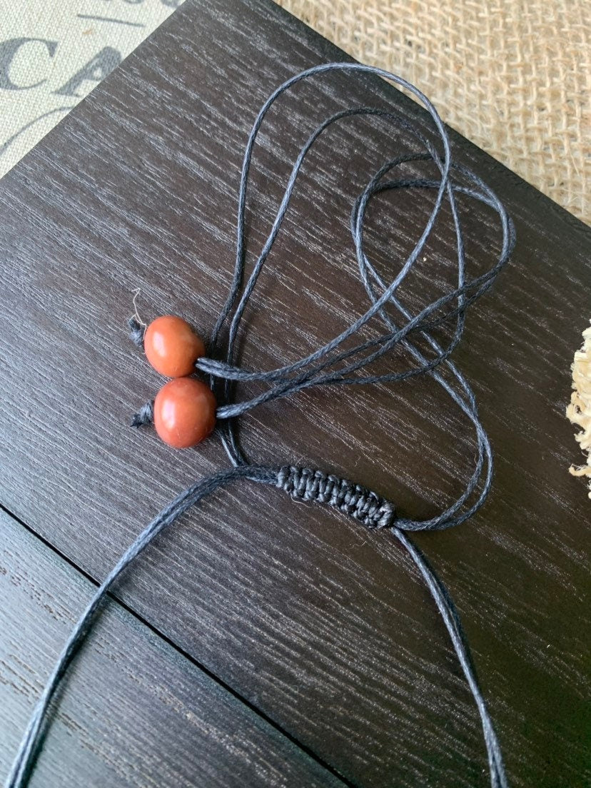 Brown bib necklace Tagua jewelry Fall fashion Artisan handmade necklace Adjustable cord Wearable art Art to wear Summer fashion