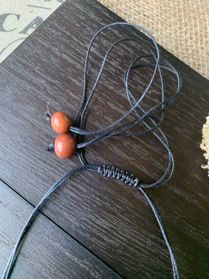 Brown bib necklace Tagua jewelry Fall fashion Artisan handmade necklace Adjustable cord Wearable art Art to wear Summer fashion