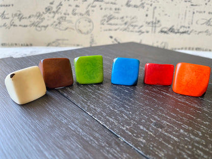 Big purple ring Statement cuff ring Tagua jewelry Large cocktail ring Chunky rings for women Wide band ring Thick rings Wearable art Unisex