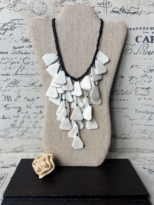 ivory white necklace.
24 year wedding anniversary gifts for wife.
adjustable and lightweight necklaces