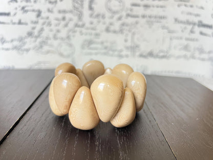 statement tagua bracelet