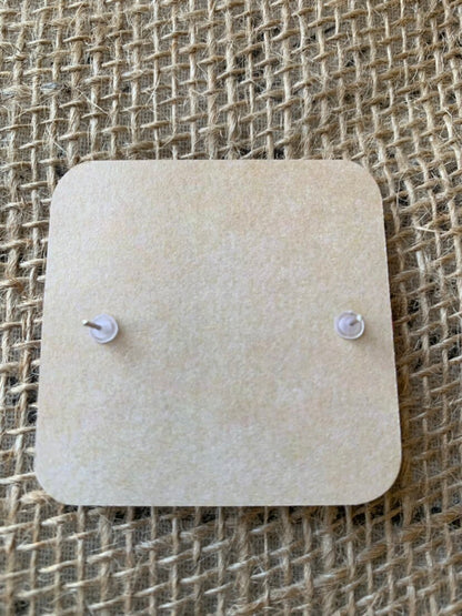 Turquoise blue stud earrings Geometric round studs Statement jewellery Tagua jewelry Plain Button earrings Resort wear Spring fashion trends