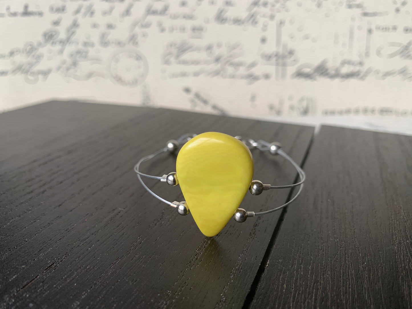 Green adjustable teardrop bracelet Tagua nut jewelry Mother's day gifts under 20 Summer fashion trends for her Beach style for cruise wear