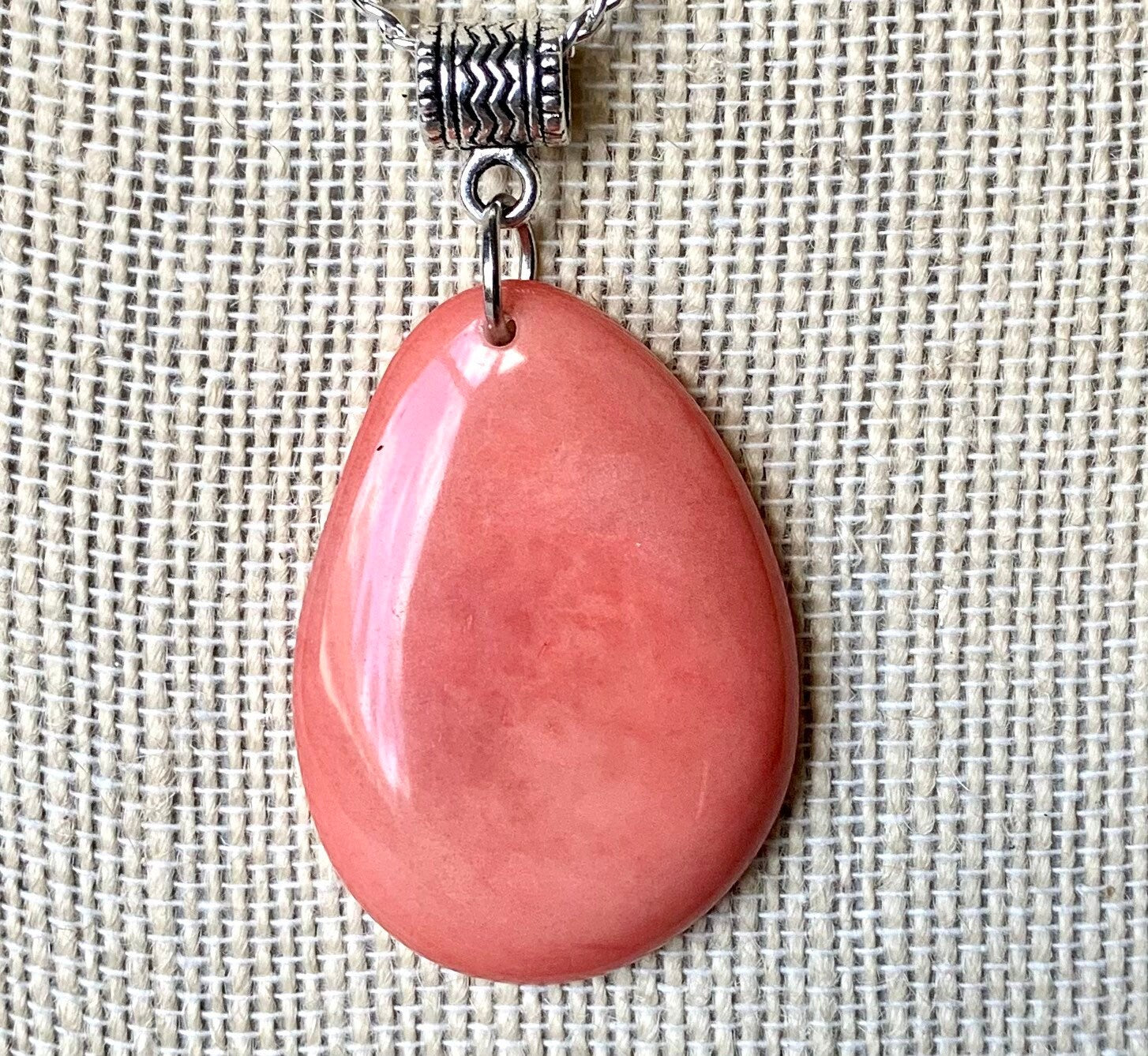 Tagua pendant Fashion jewelry Handmade beaded pendant NO chain included Mother's day gift ideas under 10 Summer fashion trends Beach style