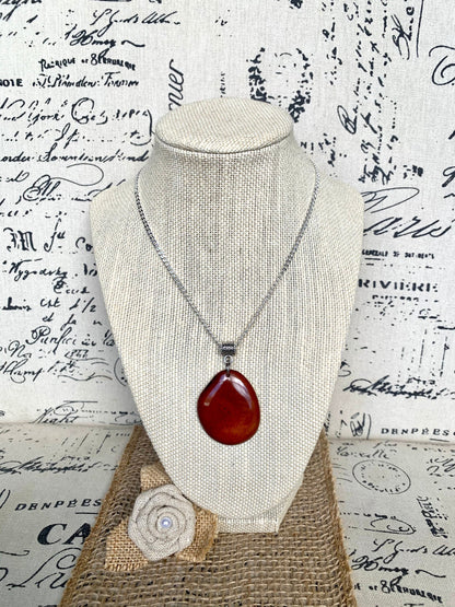 Brown Tagua pendant Autumn outfit style gifts under 10 Fashion jewelry Handmade beaded pendant NO chain Fall trendy fashion Cruise style